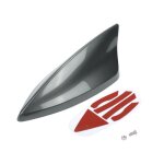 Antenne x autohaux antenne aileron de requin antenne de toit universelle am / fm pour voiture auto suv ...