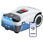 Anthbot genie 3000 robot tondeuse sans fil (vision ia + rtk) - grand terrain 3600m� - connexion 4g lte ...