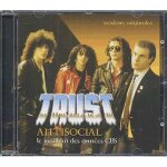 Cd antisocial - le meilleur des ann�es cbs - trust - rock - boitier cristal