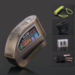 Antivol bloc disque etanche alarme pour moto scooter vélo électrique 3 clés Antivol bloc disque etanche alarme pour moto scooter vélo électrique 3 clés