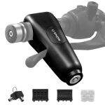 Antivol bloque levier de frein + alarme universel serrure pour moto scooter vlo noir avec 2 cls