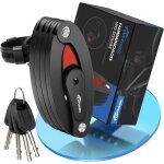 Antivol pliable v�lo et moto - febest - 100 cm de long - acier au carbone tremp� - r�sistance jusqu� ...