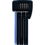 Antivol pliant - abus - bordo combo lite mini 6055c / 60 - bleu - 60 cm - niveau de protection 7 / 15 ...