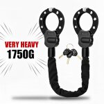 Antivol trotinette electrique 8mm cha�nes antivol 93cm antivol chaine velo avec cl�s cadenas trotinettepour ...