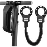 Antivol trotinette electrique serrure � combinaison 8mm 93cm robuste antivol chaine velo cadenas trotinette ...