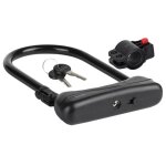 Antivol en u en acier kls block - kellys - noir - niveau de s�curit� 9 - test� par sgs