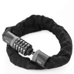 Antivol vlo cadenas chaine velo antivol  code chane cadenas vlo avec 5 chiffres pour vlo scooter ...