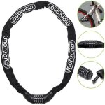 Antivol pour vlo - haute scurit - chane 6mm - code  5 chiffres - 120 cm