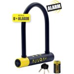 Antivol vlo u alarm auvray - support 90x210 14mm - noir mixte adulte