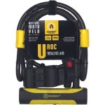 Antivol v�lo u avec c�ble - vetobiol - certifi� art * * * * - 180x245 cm - diam�tre 16 mm - c�ble 100 ...