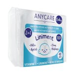 Anycare lingettes sches au liniment 40 units