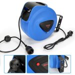 Aopunly enrouleur �lectrique automatique mural 20 m avec arr�t thermique ip44 rotation murale 180�