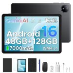 Aorlym p10 tablette tactile android 16 tablette avec clavier 10. 1 pouces 7000mah 48gbrom + 128gbram ...
