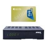 Apebox c2 4k uhd 2160p c�ble satellite combo r�cepteur dvb - s2x et dvb - t2 / c avec carte tivusat