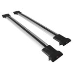 Barres de toit pour dacia duster 2018 - 2023 - apline - fly modle - gris - aluminium - charge utile ...