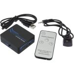 Apm commutateur switch toslink fibre optique - 3 entrées / 1 sortie