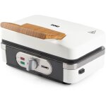 Appareil 3 - en - 1 - domo - do9277c - croque - gaufre - gril - 1100 w - blanc