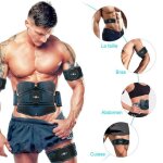 Appareil abdominal abs trainer ems smart ceinture usb de charger electrostimulateur musculaire fitness ...