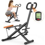 Appareil  abdominaux - charge max 120 kg - total crunch appareil de fitness rider - ab booster plus ...