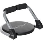 Homcom - appareil  abdominaux - acier - 55x42x32cm - noir