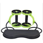 Appareil abdominal - ab - roue lastique - rsistance ajustable - corde de traction - fitness