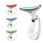 Appareil anti rides visage - atelix - tricolore �lectrique beaut� appareils levage cou resserrer et lisser ...