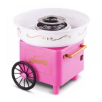Appareil  barbe  papa - jeobest - machine  guimauve rtro - rose - 30x30x25 cm - 500w