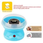 Appareil  barbe  papa - machine - bleu - 2 minutes de prparation - tubes de quartz - pieds antidrapants ...