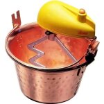 Appareil � confiture et polenta - ardes 244 - cuve en cuivre - pales en aluminium - 2. 5l