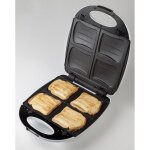 Appareil  croque - monsieur domo - do9046c - surface cuisson extra large 27 x 32cm - plaques amovibles ...