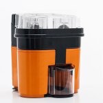 Appareil  double presse - agrumes lectrique jus dorange facile rouge noir