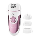 Appareil �pilation �lectrique femme - kern tech - 4 en 1 13 x 5 cm rechargeable indolore rapide visage ...