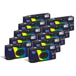 Gtphoto appareil photo compact realishot flash 27 poses - lot de 10