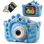 Appareil photo enfant 2. 0 pouces hd 1080p �lectronique jouets 3 � 12 ans 32gb sd carte cadeaux anniversaire ...