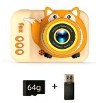 Appareil photo pour enfants - 2 pouces - 20 mp - plusieurs filtres et autocollants - antichoc - jouet ...