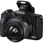 Appareil photo hybride - canon - eos m50 mark ii - 241 mgapixels - 4k - objectif ef - m 15 - 45mm