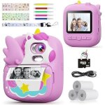 Appareil photo instantané - camclid - et - 6 - violet - flash intégré - objectif 12 mpx Appareil photo instantané - camclid - et - 6 - violet - flash intégré - objectif 12 mpx