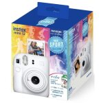 Appareil photo instantan� - fujifilm - instax mini 12 - couleur blanc - flash automatique - port�e 0. ...