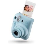 Appareil photo instantané - fujifilm - instax mini 12 - bleu pastel - flash intégré - miroir selfie Appareil photo instantané - fujifilm - instax mini 12 - bleu pastel - flash intégré - miroir selfie