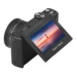 Appareil photo num�rique 5k hd �cran 3 180� rabattable zoom 18x wi - fi autofocus carte sd 32go noir ...