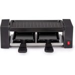 Appareil  raclette 2 personnes alpina - polyvalent grill + raclette - revtement anti - adhsif - 400w ...