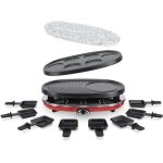 Appareil à raclette 4 en 1 hkoenig - rp418 - juquà 8 personnes - 3 plaques interchangeables - température ... Appareil à raclette 4 en 1 hkoenig - rp418 - juquà 8 personnes - 3 plaques interchangeables - température ...