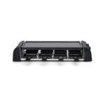 Appareil  raclette 8 personnes - livoo - doc312 - 1300w - 8 personnes - plateau grill amovible antiadhsif ...