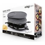 Appareil  raclette et grill bigben interactive rg004