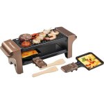 Appareil a raclette mini grill pour 1 � 2 personnes avec 2 po�lons et 2 spatules avec rev�tement antiadh�sif ...