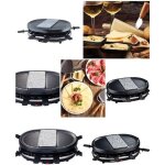 Appareil à raclette + pierre à cuire granit + grill pour 8 personnes Appareil à raclette + pierre à cuire granit + grill pour 8 personnes