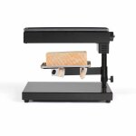 Appareil  raclette traditionnel - livoo - doc159 - 600w - 6  8 personnes - porte fromage amovible - ...