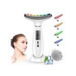 Appareil de soin pour le cou - 6 modes - 4 intensit�s lumi�res led - liftinganti - ridesfermet� - rechargeable ...