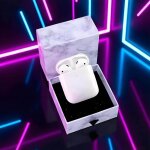 Apple airpods 2�me g�n�ration (2019) avec bo�tier de charge �couteurs sans fil