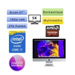Apple imac 27 retina 5k a1419 (emc 3070) i7 16go 2to - imac183 - 2017 - unit centrale aluminium